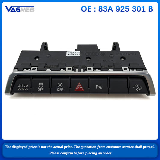 For Audi Q3L multifunctional button switch PLA parking radar switch driving mode switch 83A 925 301 B