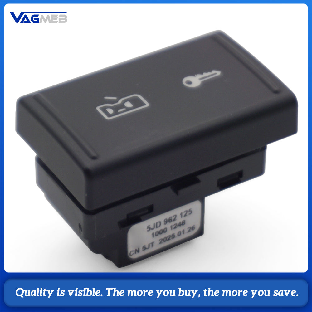 Only Left Hand Drive Car Central Door Lock Unlock Switch Button 5J0962125 For 2007-2015 Skoda Fabia Roomster 5J0 962 125
