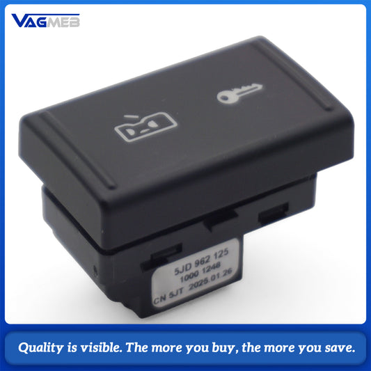 Only Left Hand Drive Car Central Door Lock Unlock Switch Button 5J0962125 For 2007-2015 Skoda Fabia Roomster 5J0 962 125
