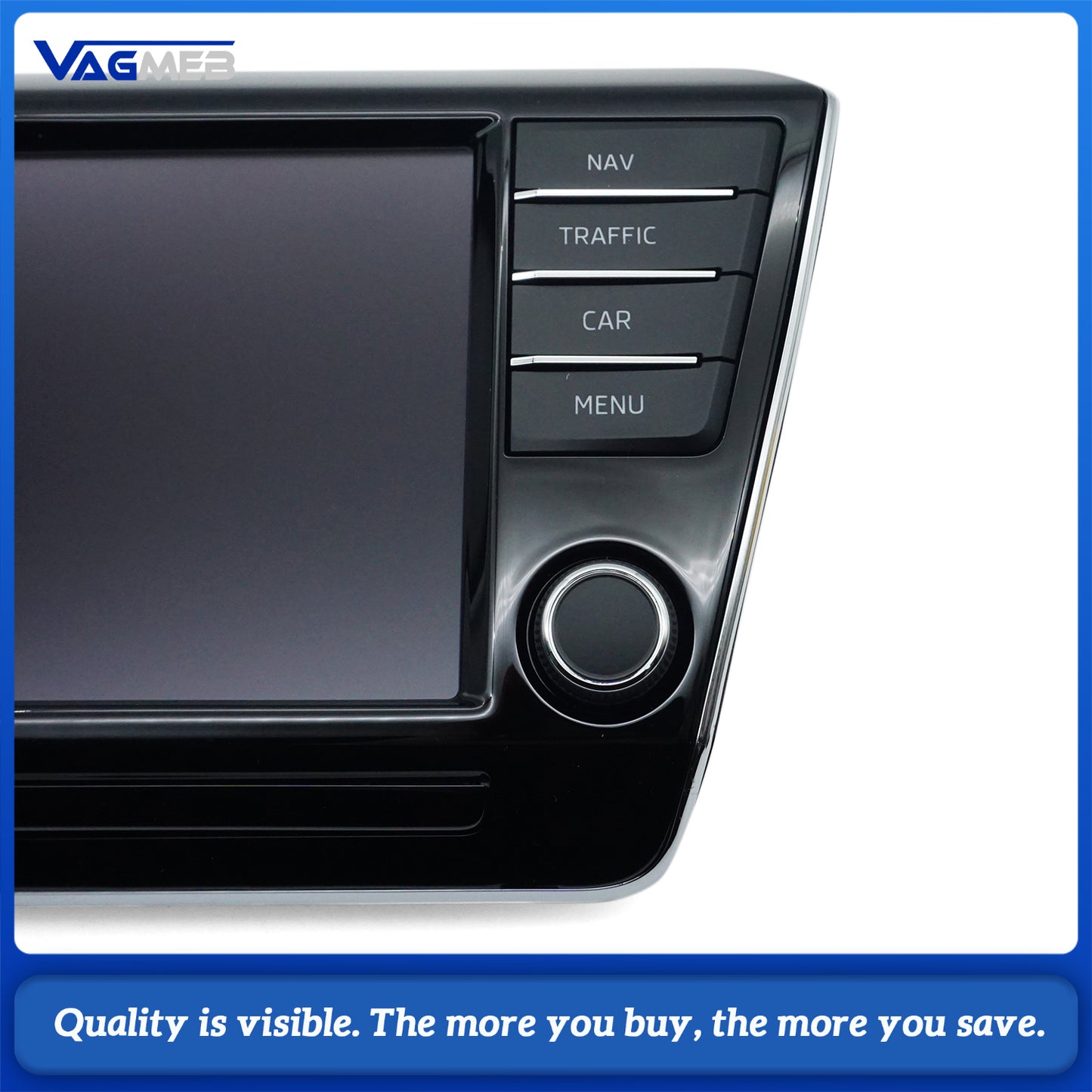 9.2 inch radio LCD display screen for Skoda Superb 3V0 919 606 A , Car Accessories
