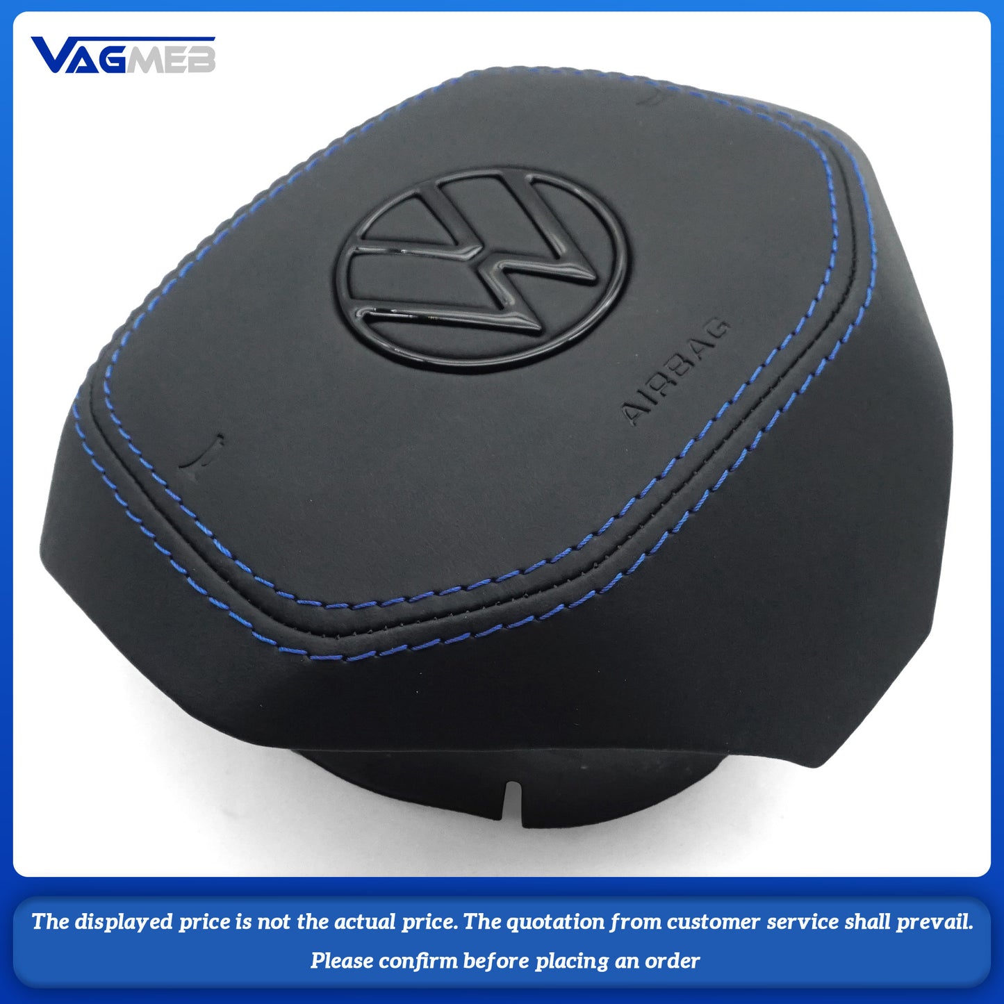 Steering wheel airbag cover multifunction steering wheel For VW CC