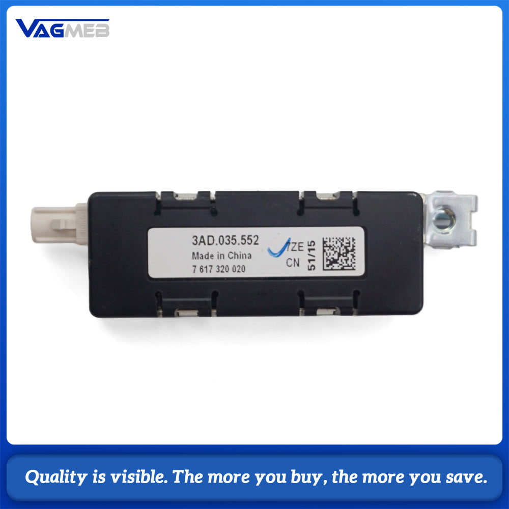 Single Fakra Antenna Amplifier OE 3AD035552 For VW Passat B7 Magotan Radio Signal Booster Module