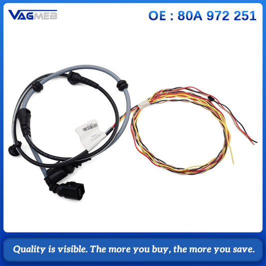 Front LEFT ABS Speed Sensor Wiring Harness For Q5 2018-2020 80A 972 251