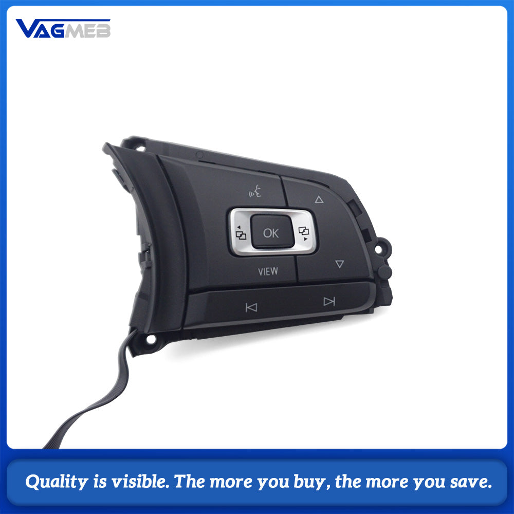 Original 5G0 959 442 AD ACC Rline Steering Wheel Control Button For VW