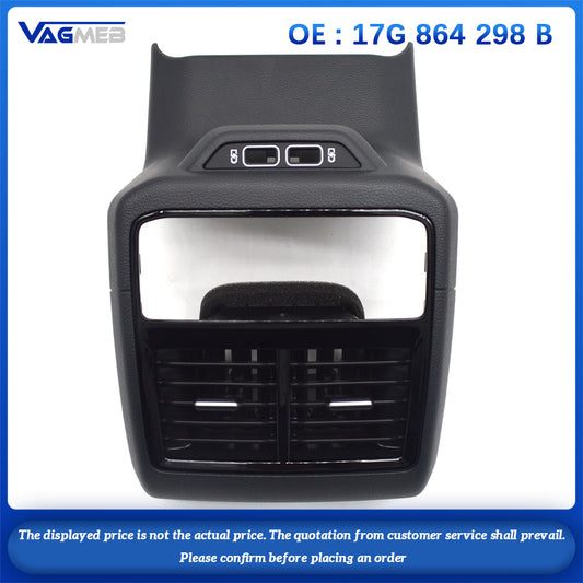 For Vehicle Rear Second Exhaust Vent Semi Assembly Black High Configuration For VW JETTA MK7 2019  17G 864 298 B