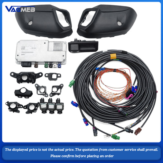 For Audi A4 360 Panorama kit a set of mirror shell module wiring harness