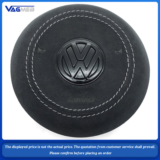 Steering wheel airbag cover multifunction gray line steering wheel For VW Golf MK7