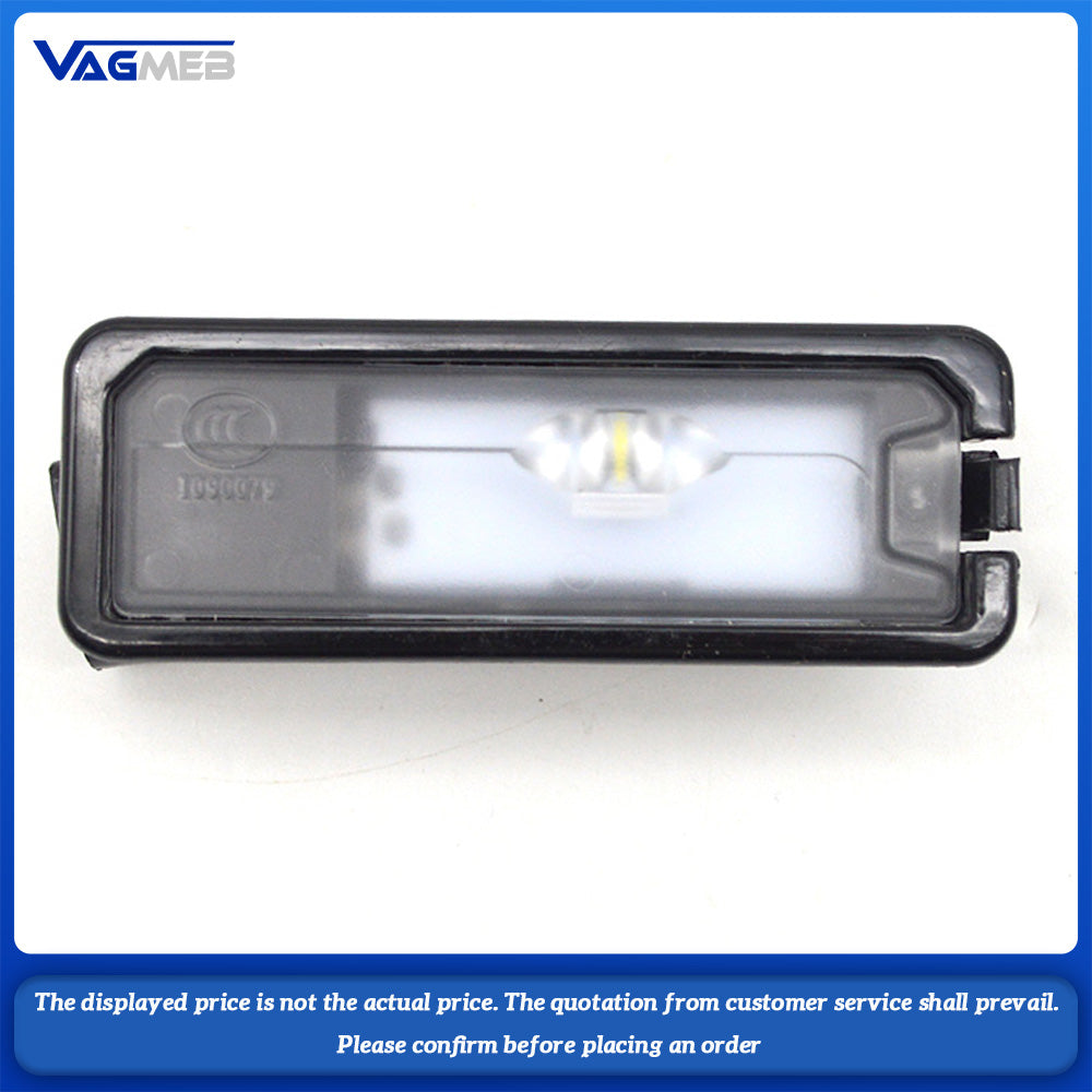 Rear license plate light 35D 943 021 B For VW Golf MK7 T-ROC Passat B8 Car number plate bulb