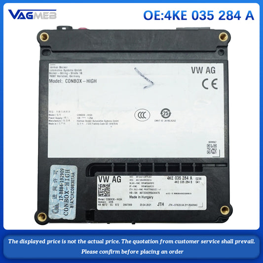 For Audi Q5FY A4 A5 S4 S5 A6L Q8 e-tron  4KE 035 284A