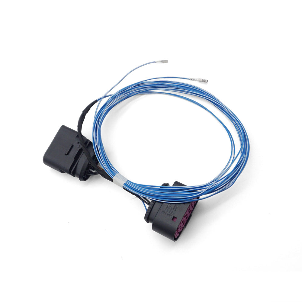 Halogen To HID Xenon Headlight Retrofit Wiring Harness Fit for VW Polo 6R, Headlamp Adapter Cable For Halogen Upgrade To Bi-Xenon Projector Headlights, Plug & Play