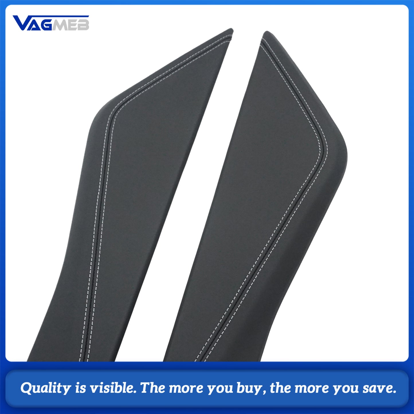 For Audi A6 C8 saddle center channel leather trim 4K0 863 305A 306A