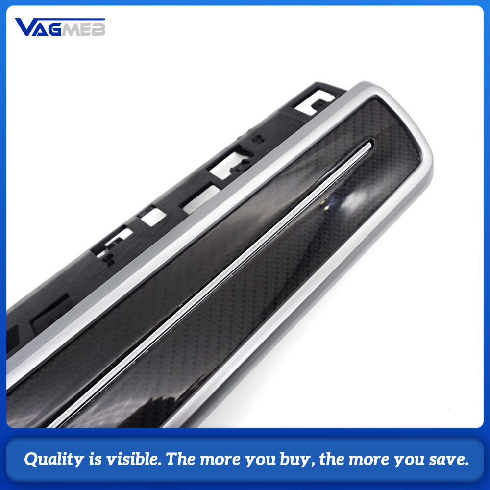 For Audi A6C8 version of the central console dashboard trim panel