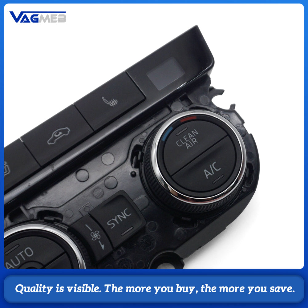 For Skoda Superb 3V Auto AC Heater Control Switch With Seat Heating OE 3VD 907 044 E