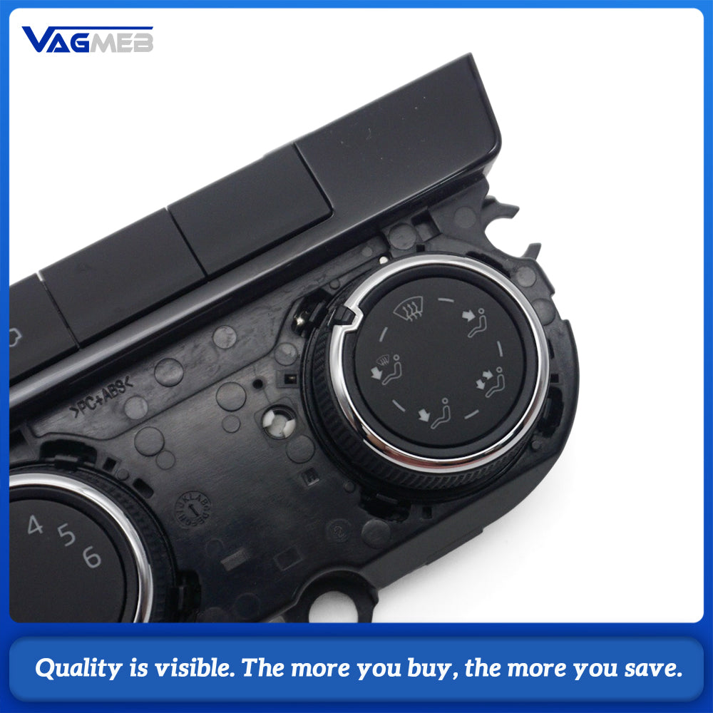 For Skoda Octavia 5ED Manual AC Heater Switch Without Seat Heating Buttons 5ED 820 047