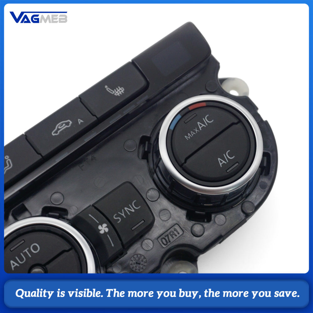 Brand new Air Condition Control Switch Panel AC Seat Heater For VW Passat B7 CC Tiguan Golf 6 35D 907 044 D