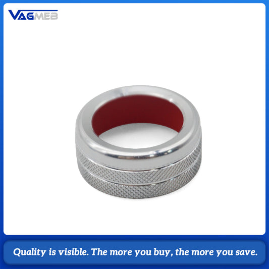 Car Rearview Mirror Adjustment Knob Decoration Ring Metal Trim Cover For VW Volkswagen Golf Mk7 Polo 2015-2019 Switch T Interior
