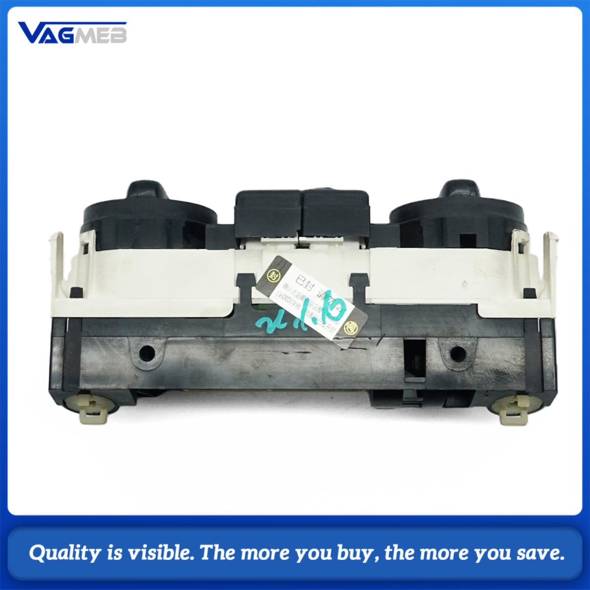 Manual Fresh Air Conditioning Heater Climate Control Panel Knob Switch For VW Polo 6R0 820 045K