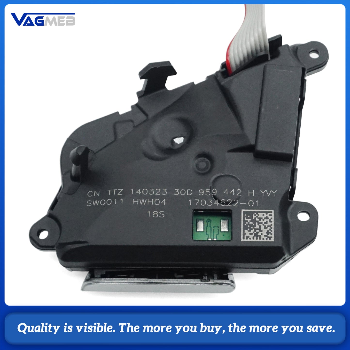 Car steering wheel switch button For VW Tiguan MK2 Jetta TAYRON Golf 30D 959 442 H