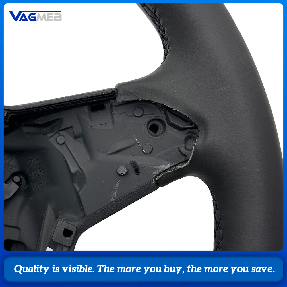 Car Heated Steering Wheel Base Fit For VW ID.4, Without Gear Shift Paddles, Steering Wheel Bottom Replacement Part