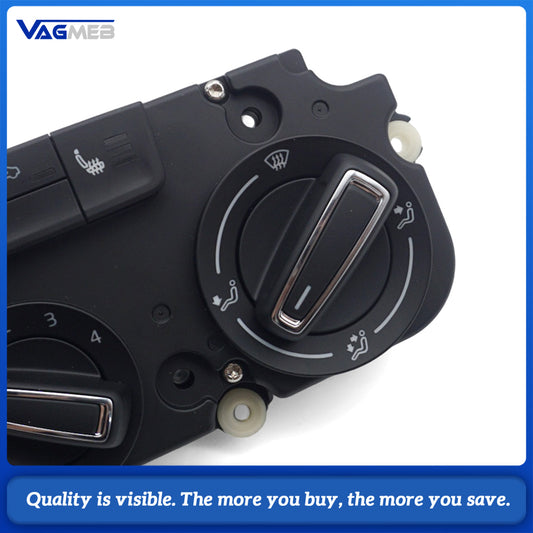 For VW Bora 2011-2018 18G 820 047E Mechanical AC Switch Three Knob Air Condition Controller