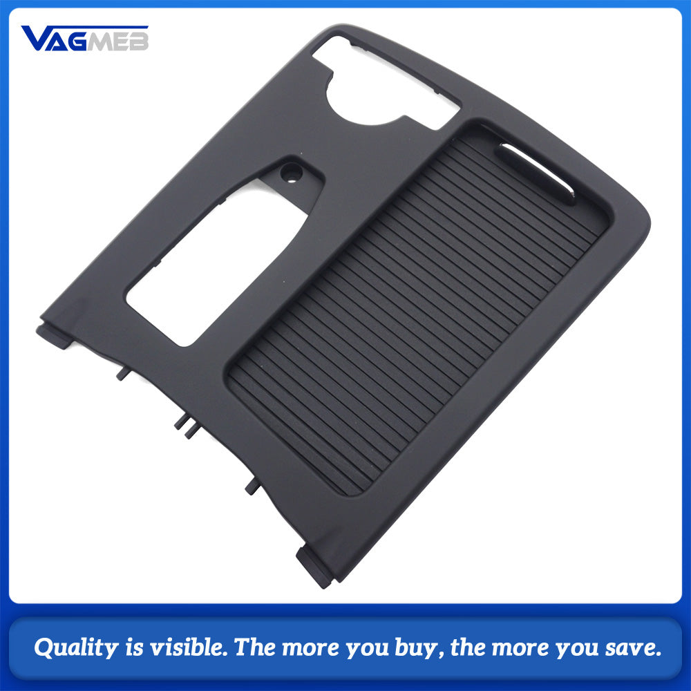 Car Center Console Armrest Box Cover Black Replacement Part 2046800107 For Mercedes Benz C Class W204 2007-2014