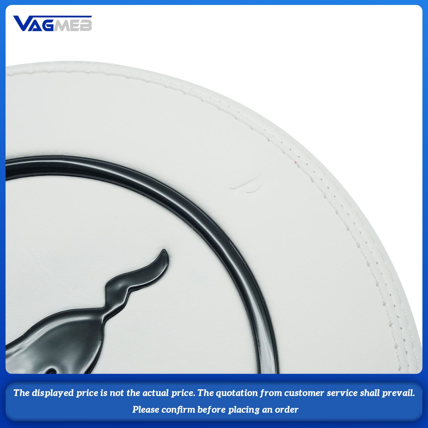 Steering wheel airbag cover multifunction steering wheel For Ford Mustang