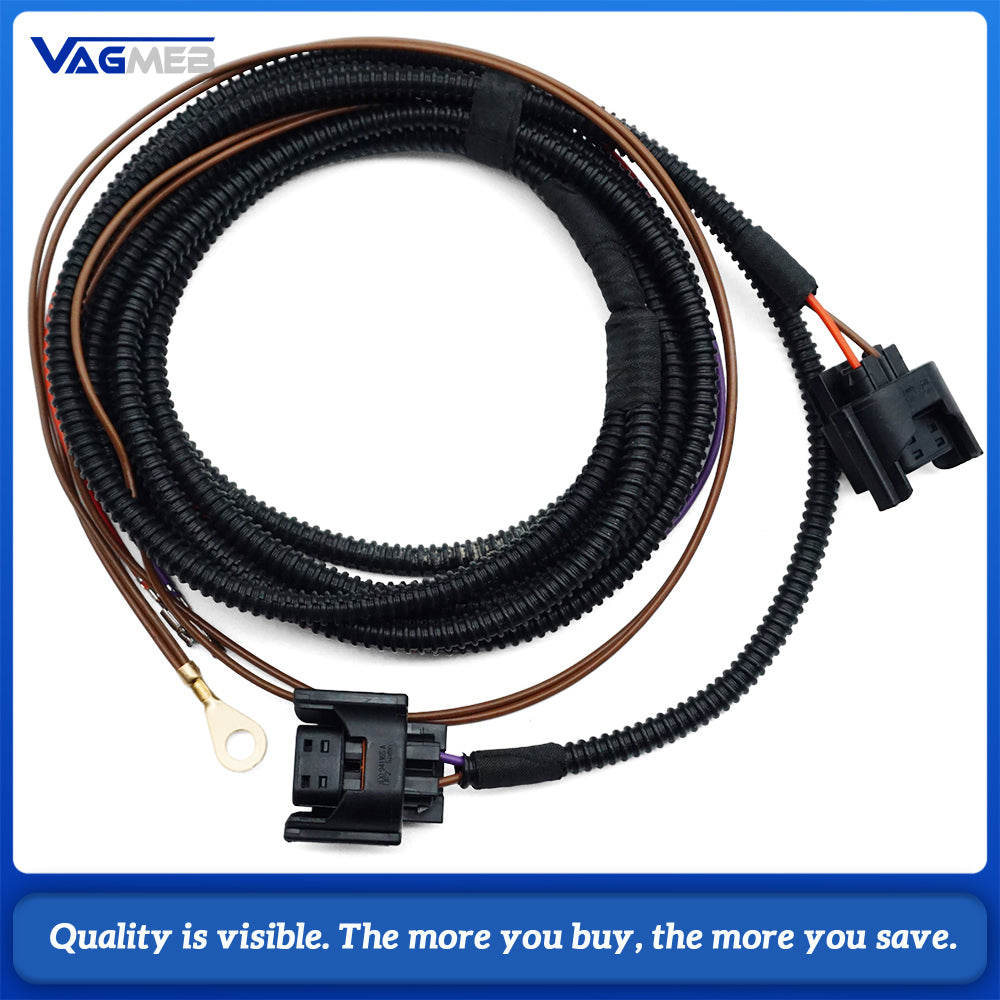 Front Fog Light Wiring Kit For Volkswagen Golf 7 MK7.5 GTI R Retrofit Cable