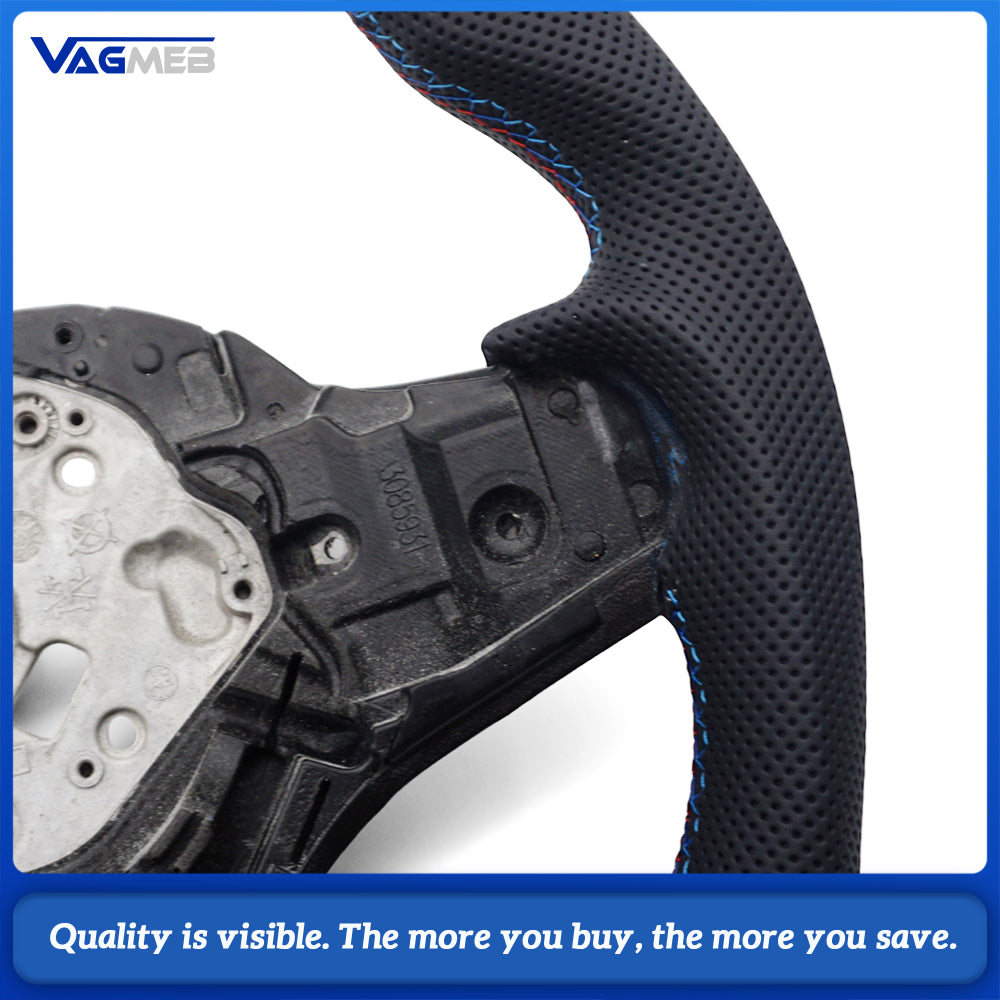 Leather Steering Wheel For BMW X5 Car Accessories