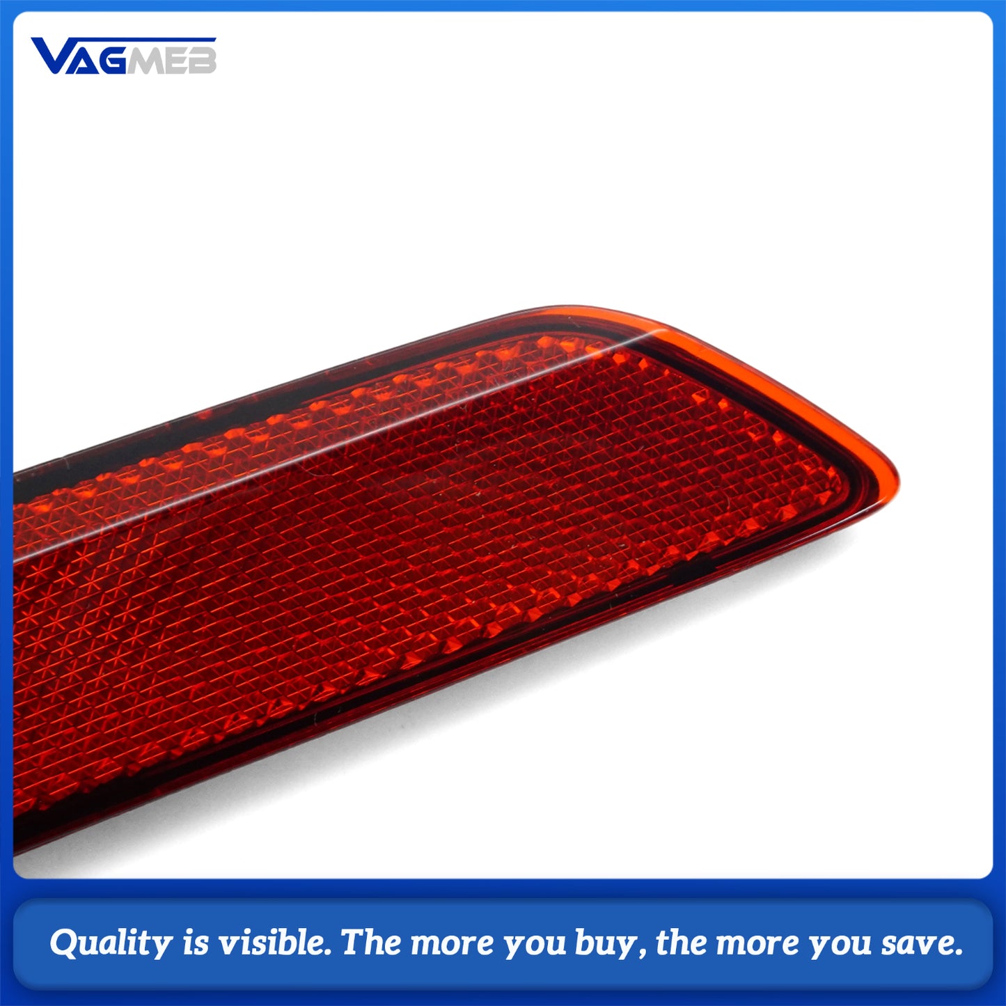 For Audi A6 C8 Sport 2019 2020 2021 2022 2023 2024 Rear Bumper Inner Side Reflector Car accessories 4KD 945 103