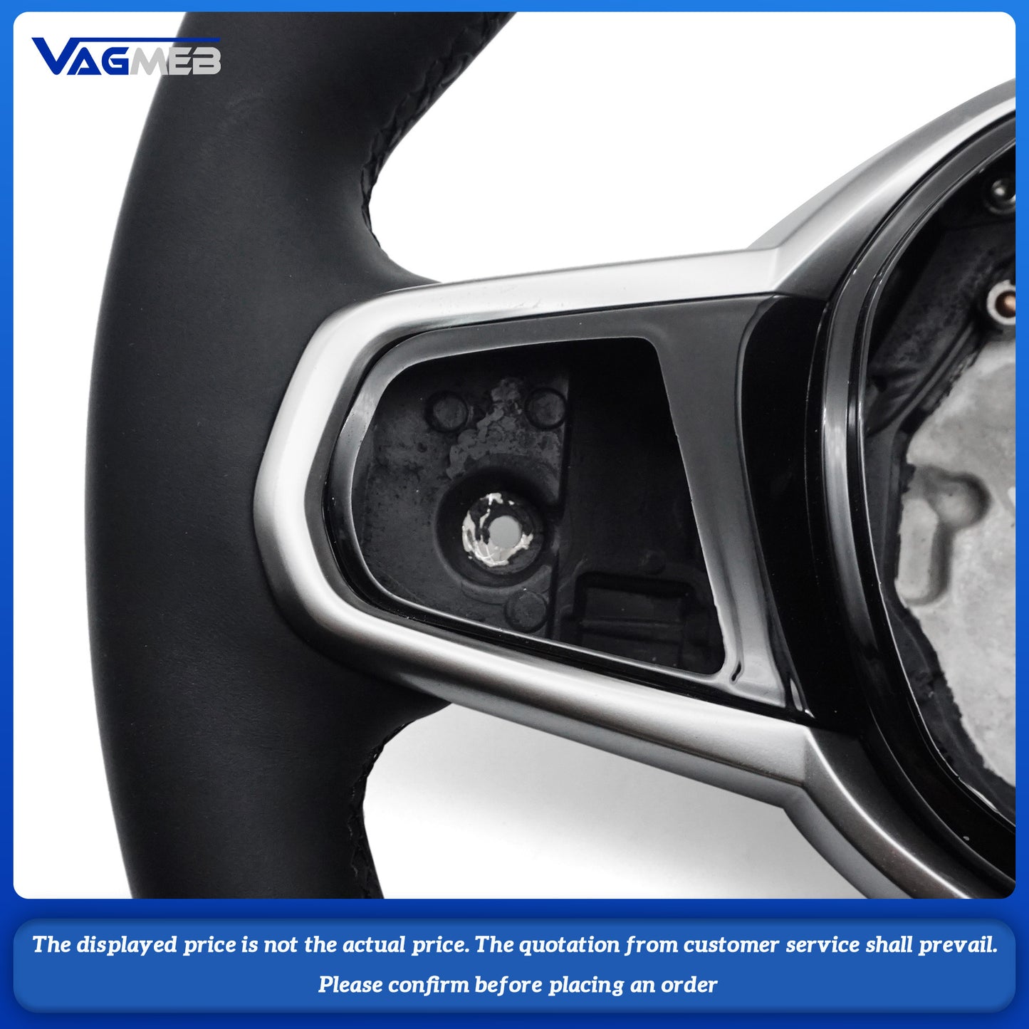 Sports steering wheel CS Nappa leather suitable for BMW 3 4 5 series G20 G21 G80 G81 G22 G23 G26 G30 G32 G87 G80 automotives