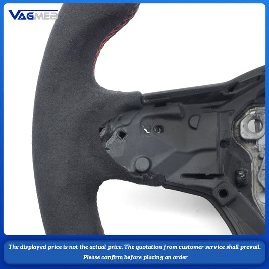Forged Carbon Fiber Steering Wheel Suitable For VW Golf 8 R GTI MK8  Steering Wheel