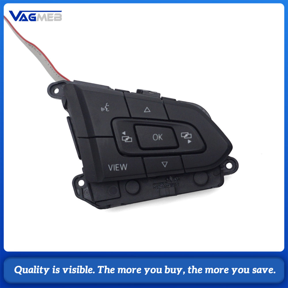 Physical Steering Wheel Buttons Fit for VW Golf 8 MK8, 57G 959 442, Multifunction Mechanical Control Switches
