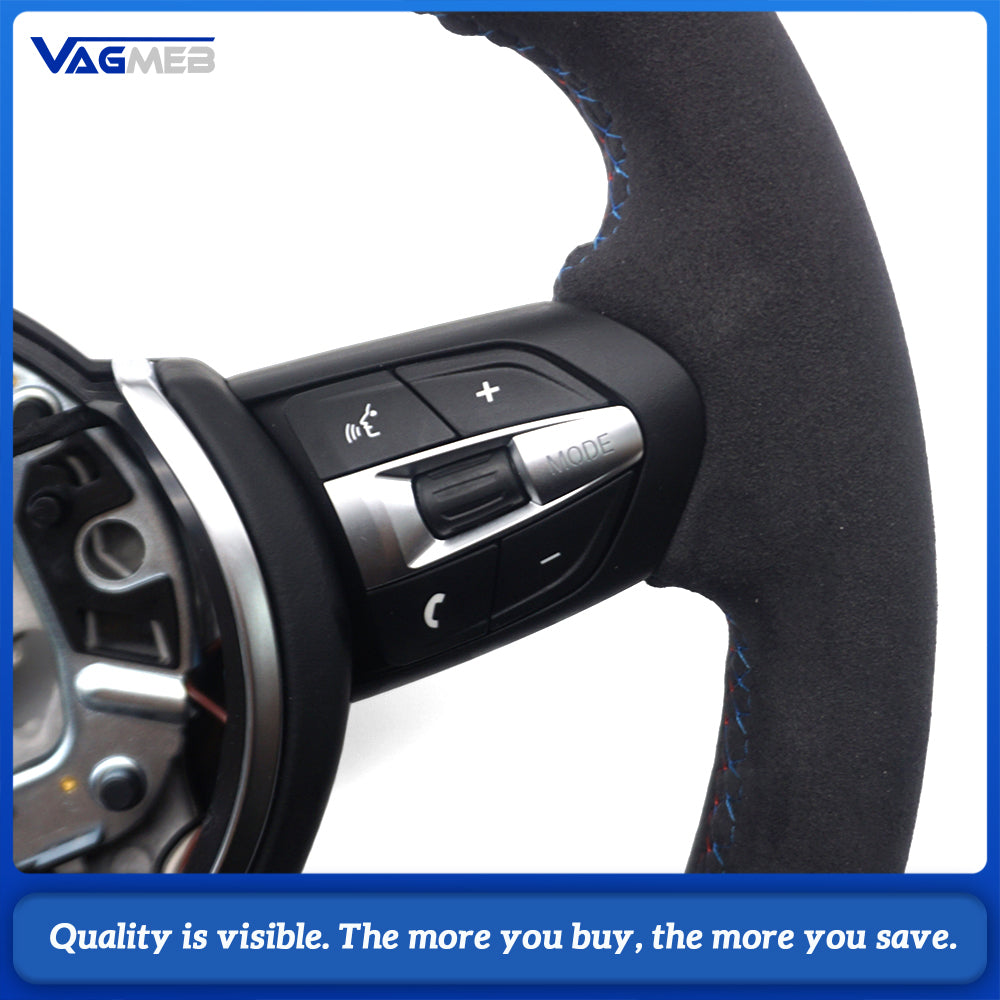 M Sport Steering Wheel for BMW Flat Bottom F01 F06 F10 F11 F12 F20 F21 F22 F25 F26 F30 F31 F32 F33 F34 F36 M3 F80 M4 F82 M5 F90