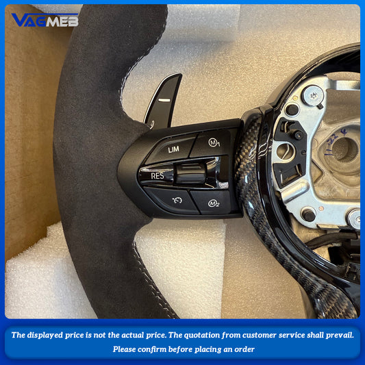 For BMW 1 3 4 5 series carbon fibre Steering wheel F30 F31 F20 F35 F10 F11 F18 E90 E91 E92 E93