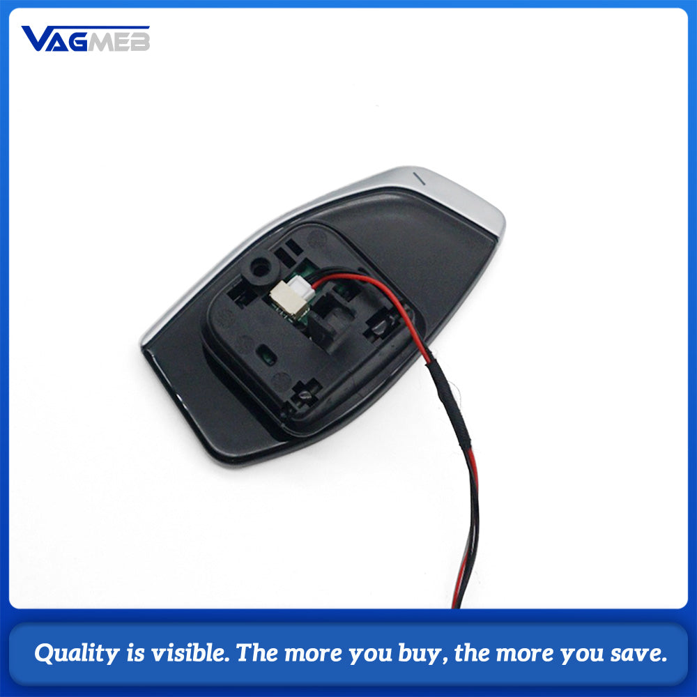 For Audi Q3 Q5 Silver Electroplated Steering Wheel Paddle Shifters