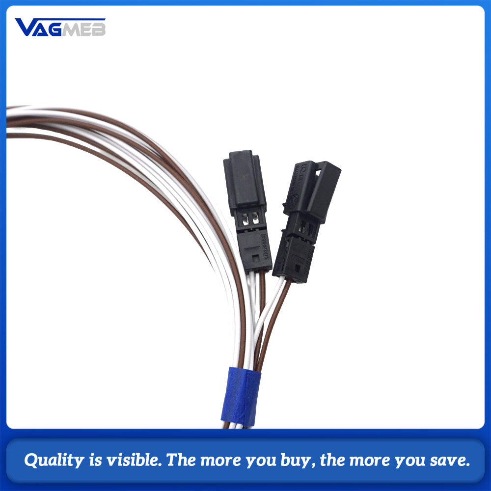Front Door LED Illuminated Sill Plate Wiring Harness For Audi