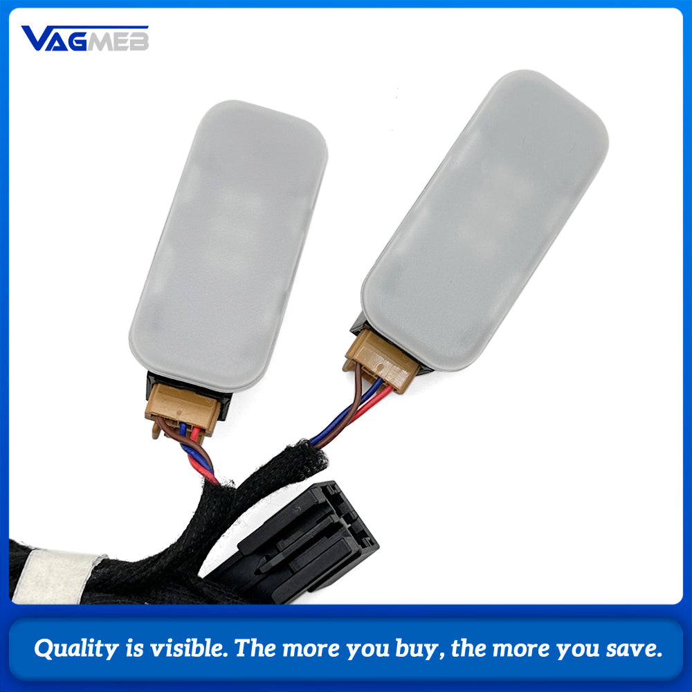 Multi-color Footwell Light With Wiring Harness for VW Passat B8, Interior Ambient Foot Well Lamp
