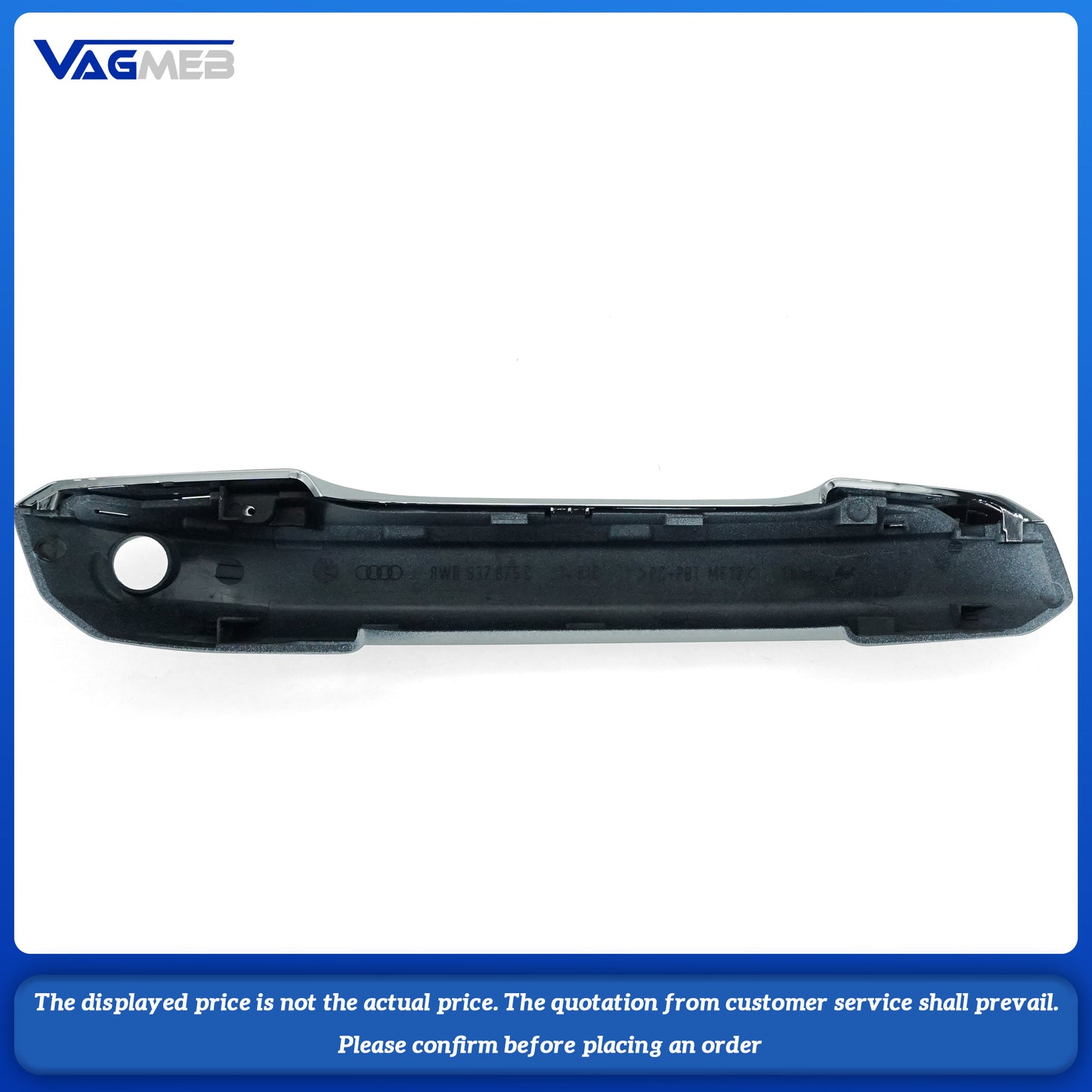 For Audi A4B9 2017 Door handle shell white set of four 8WD 837 875C 875B 876B