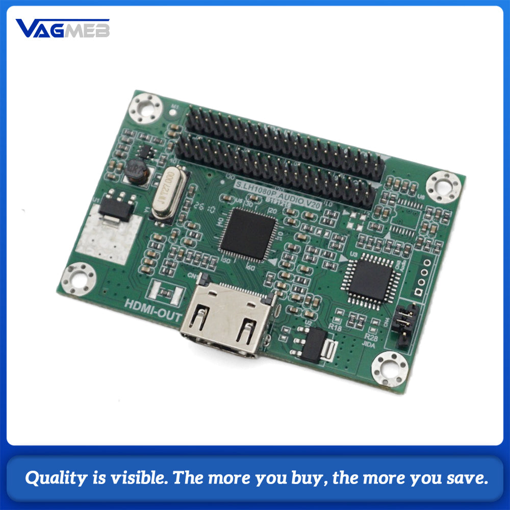 LVDS to HDMI Converter Adapter Board Main Chip Solution Video‑Only Conversion Module Without Audio Function For Industrial LCD Display