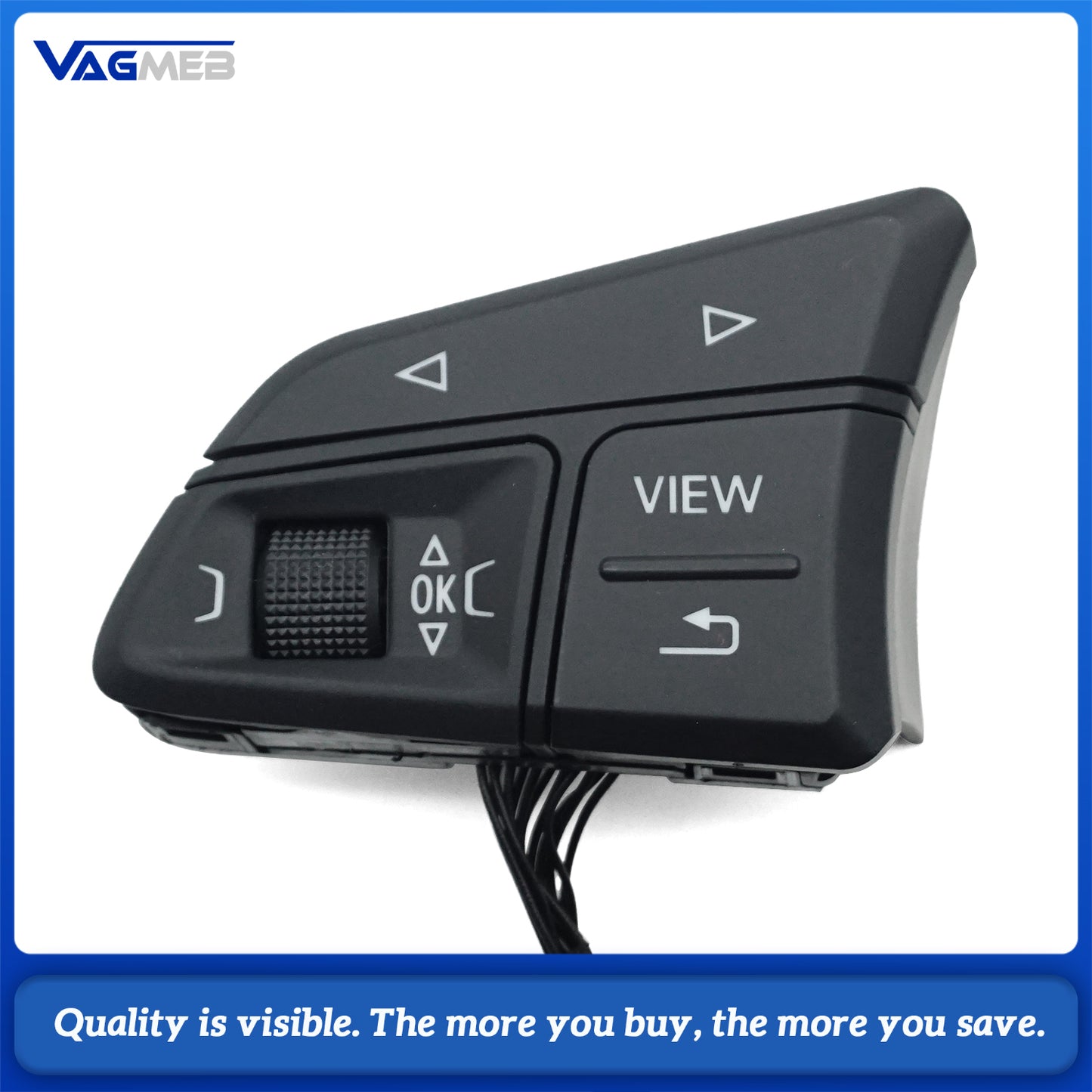 Multi functional steering wheel button For Audi TT car accessories