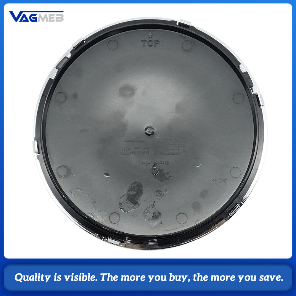 Silver 3D Mirror Front Grill Badge for Mercedes-Benz W205