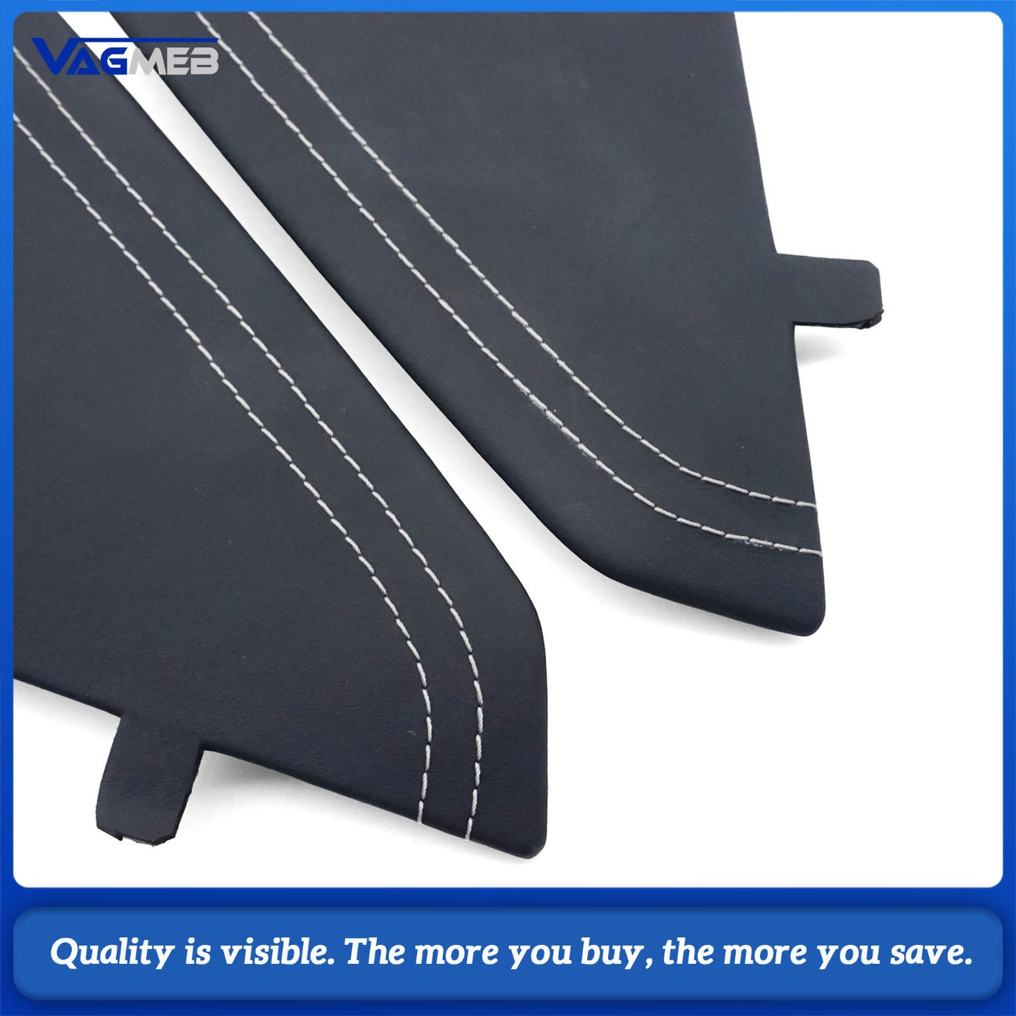 For Audi A6 C8 RS6 C8 custom leather Alcantara gray stitch Dashboard cover plate with S RS emblem