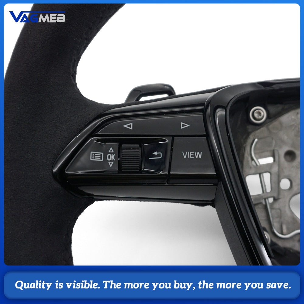 For Audi A6C8 High-end carbon fiber perFormance steering wheel