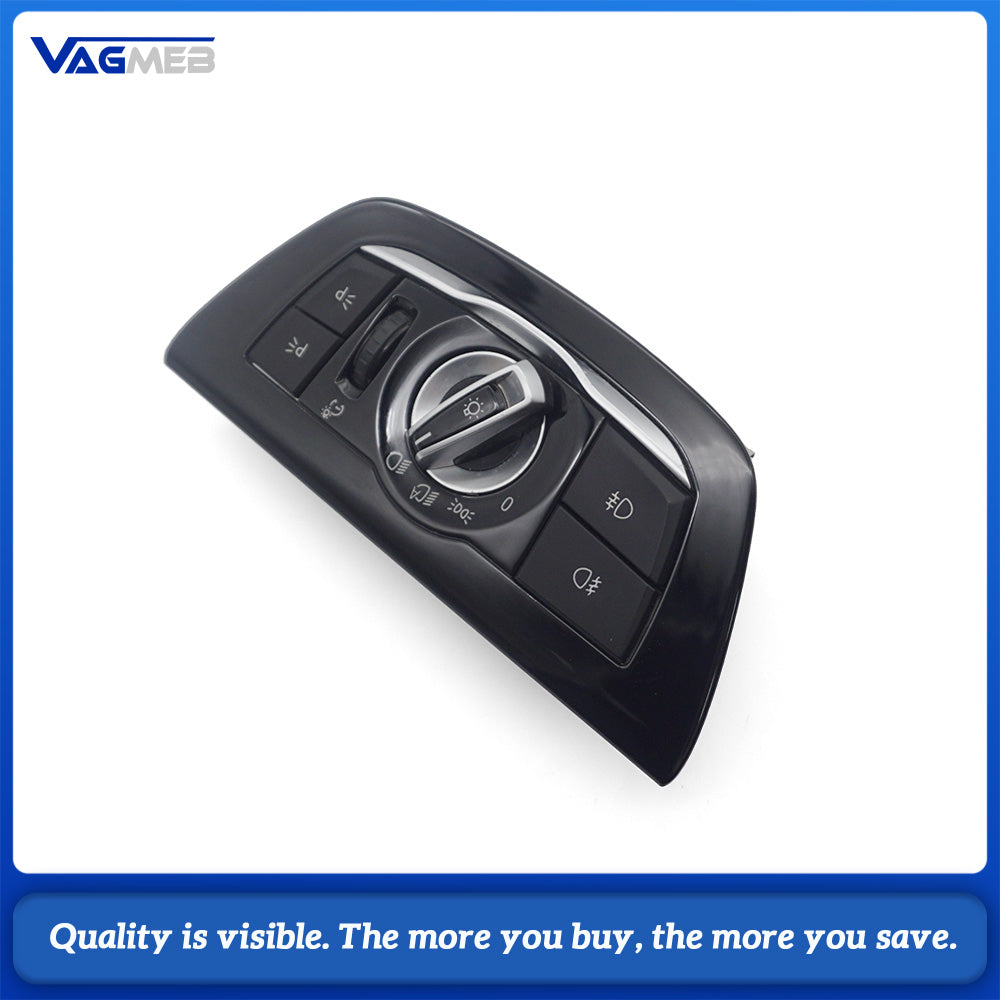Car HeadLamp Rotary Foglight Button Headlight Switch Cover Panel For BMW X3 G01