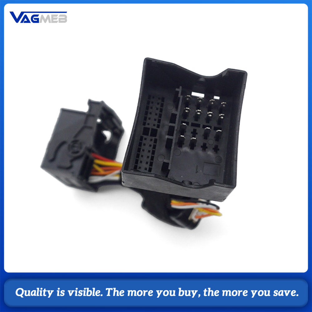 Multifunction Steering Wheel Button Control Simulator Adapter for VW Golf 5 6 Jetta MK5 Touran Caddy MIB RCD330 RCD510 RCD360