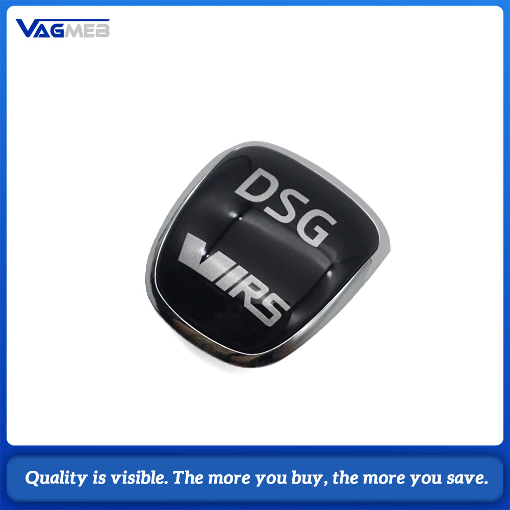 For Octavia DSG Painted Black Shift Knob Side Cover Interior Accessories Skoda Superb Fabia Yeti
