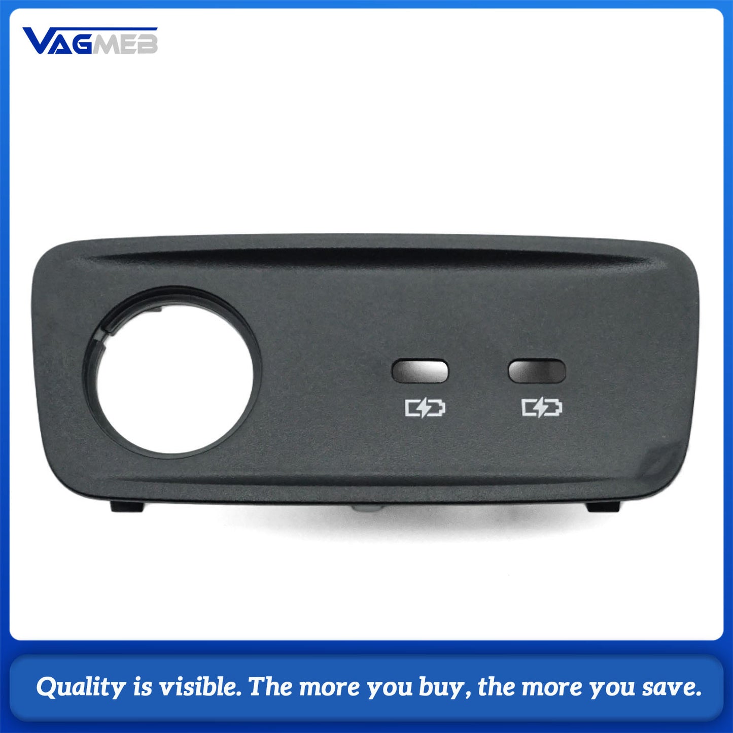For Audi Q3 2019 Upgrade the rear charging interface USB Type-C interface