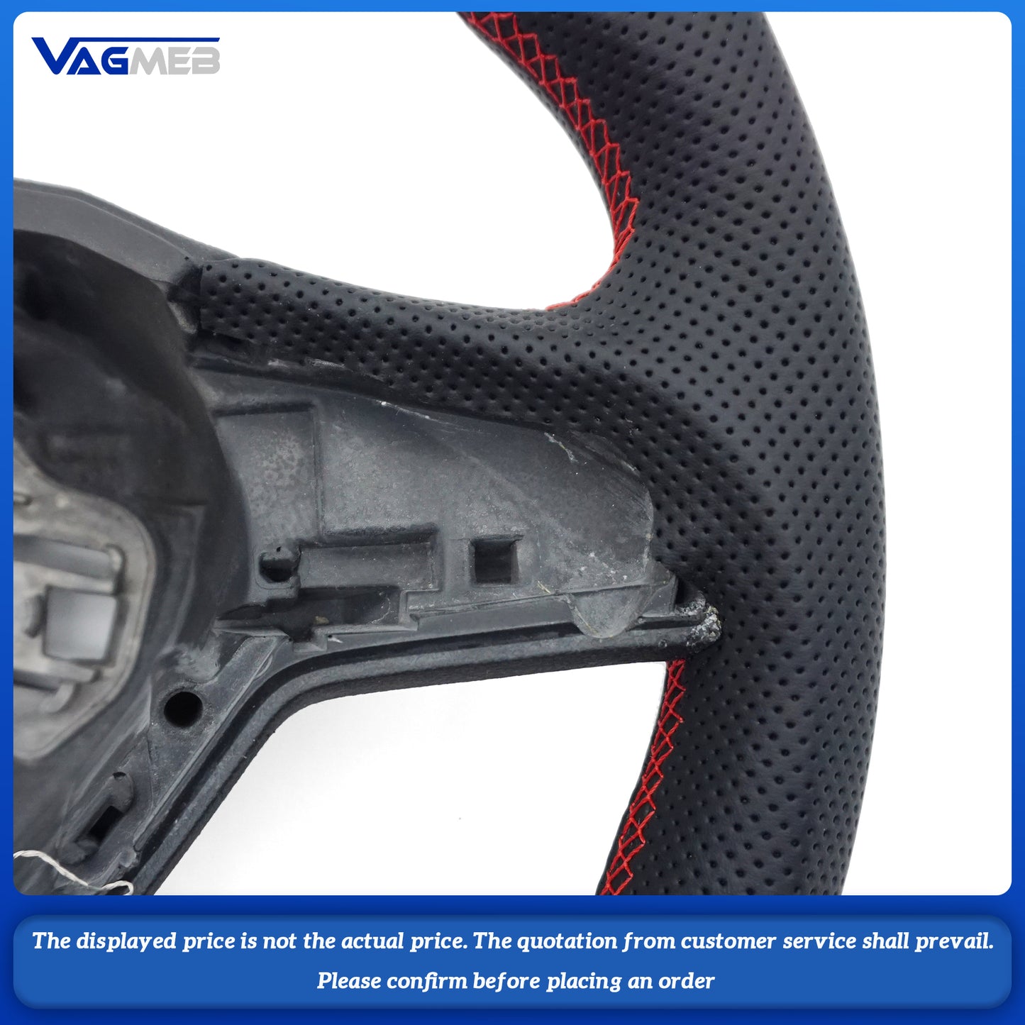 For Skoda Octavia VRS 2015-2020 Model Carbon Fiber Steering Wheel Customized Sport Wheel