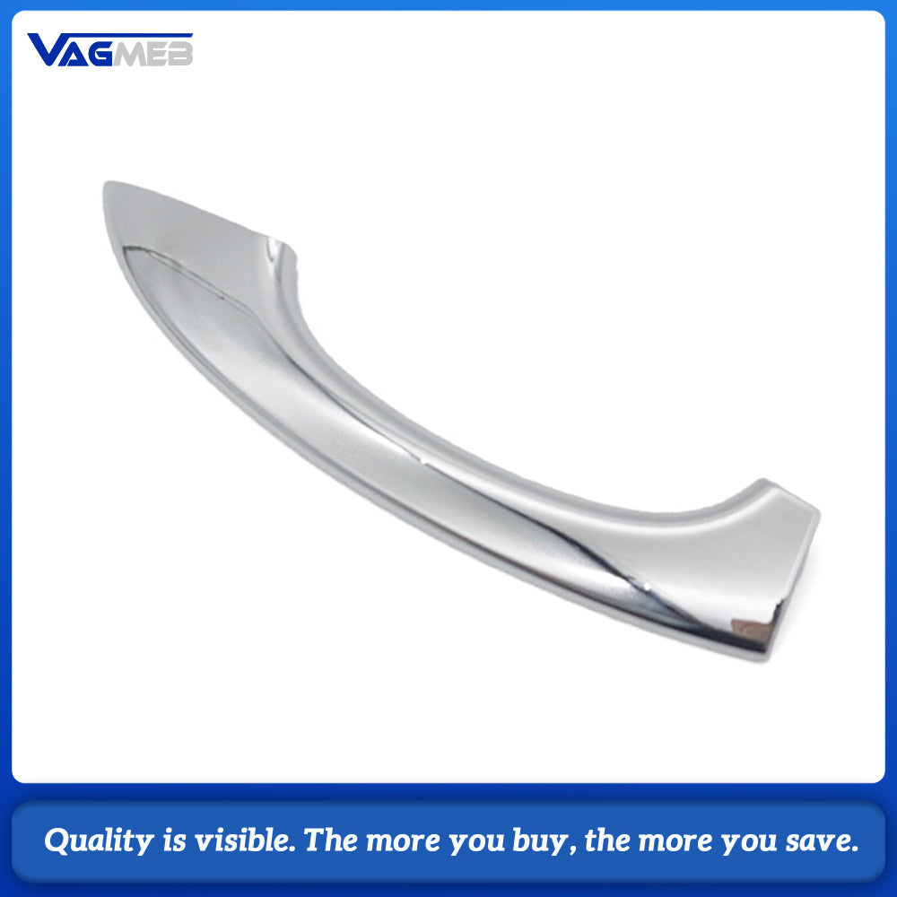 Rear Left Exterior Door Handle With Chrome Silver Trim OE 4H0837205C For Audi A6 C7 A7 A8 D4 2012-2018 Keyless Entry Door Grip