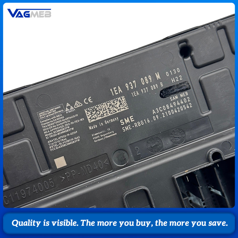 For Audi Q4 e-tron Body Control Module 1EA937089M  Onboard Supply Control Unit  2022-2024 MEB Platform
